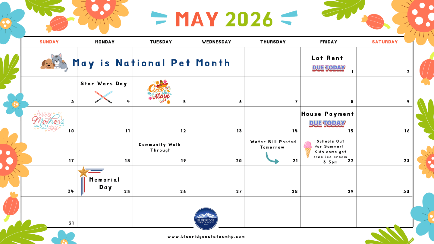 Community calendar